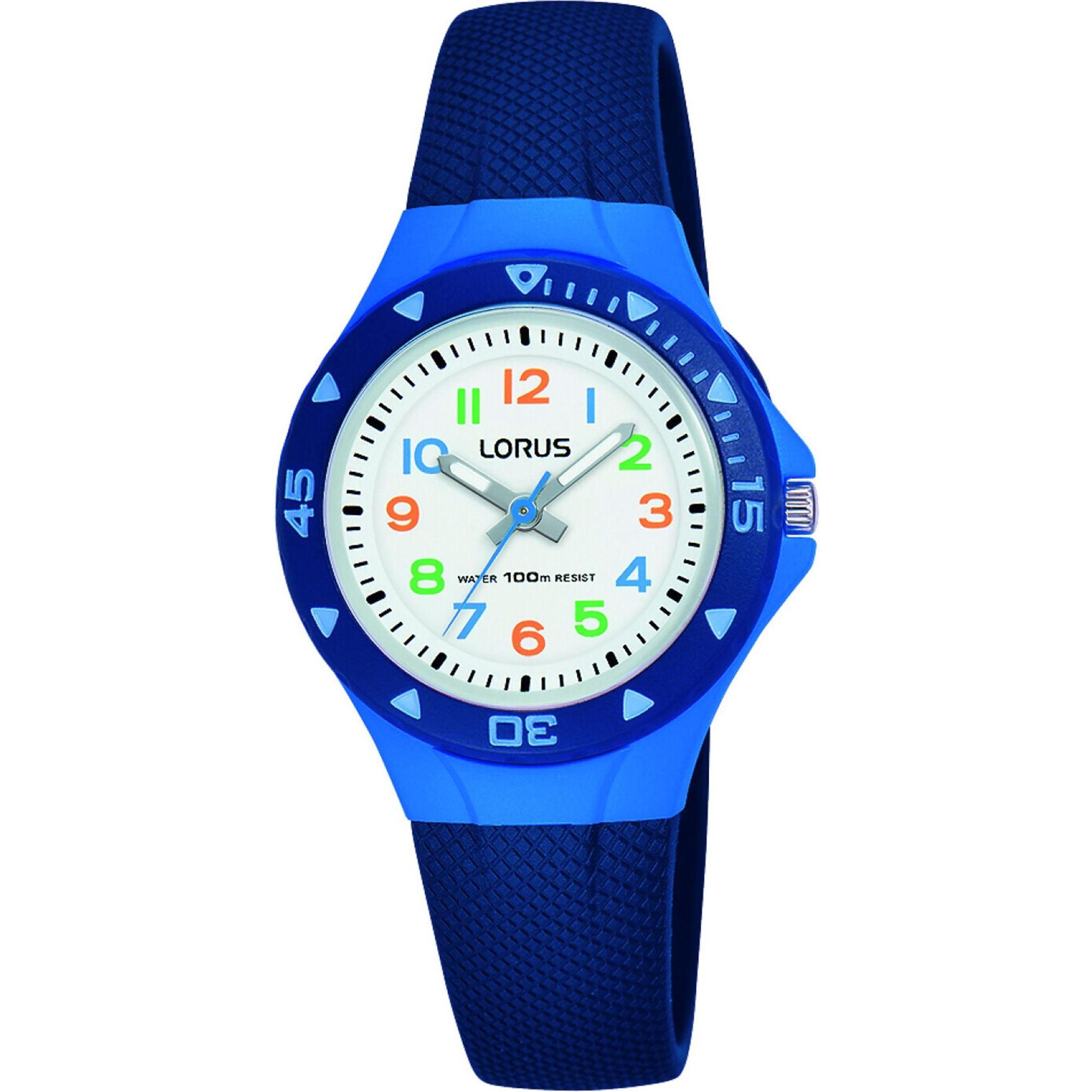 Lorus, Orologio Da Polso, Bambini, Blu, (Orologio Da Polso Analogico, 30 Mm)