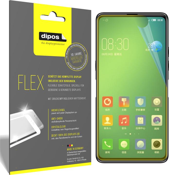 Produktbild Dipos Displayschutzfolie Full-Cover 3D (3 Stk., ZTE Nubia Z18S)