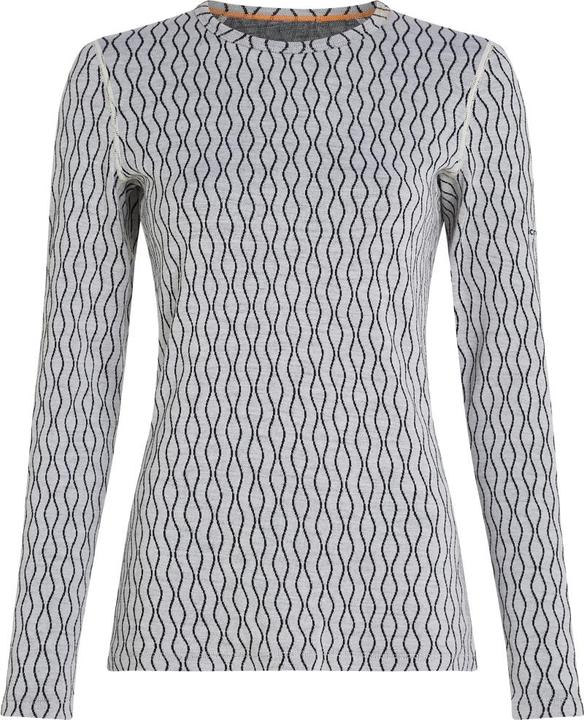 Actual product image Icebreaker Women's Merino 260 Vertex L/S Crewe On-Piste (L)