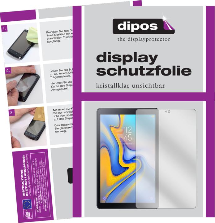 Produktbild Dipos Displayschutzfolie Crystalclear (2 Stück, Samsung Galaxy Tab A 10.5)