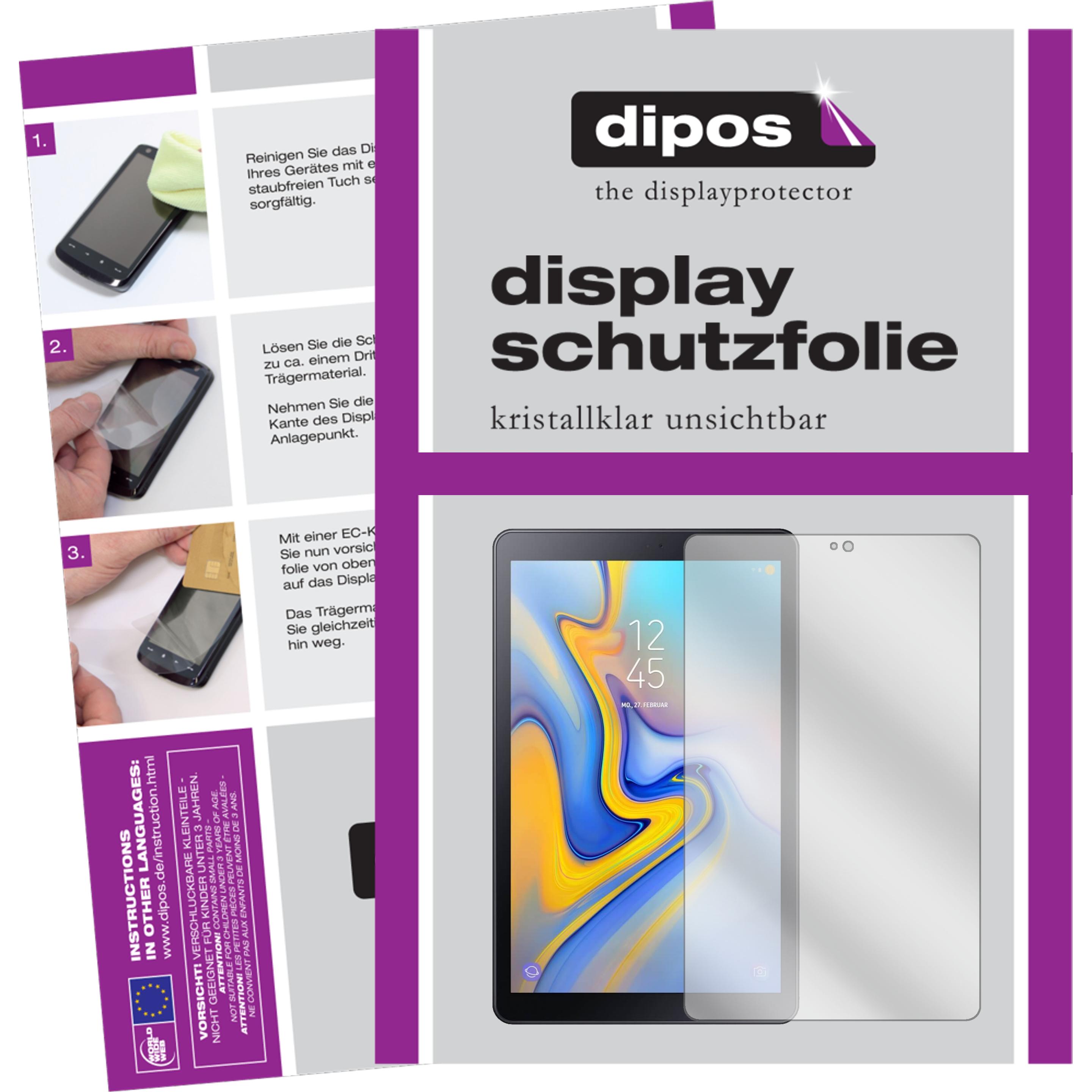 Dipos Displayschutzfolie Crystalclear (1 Stück, Samsung Galaxy Tab A 10.5), Tablet Schutzfolie