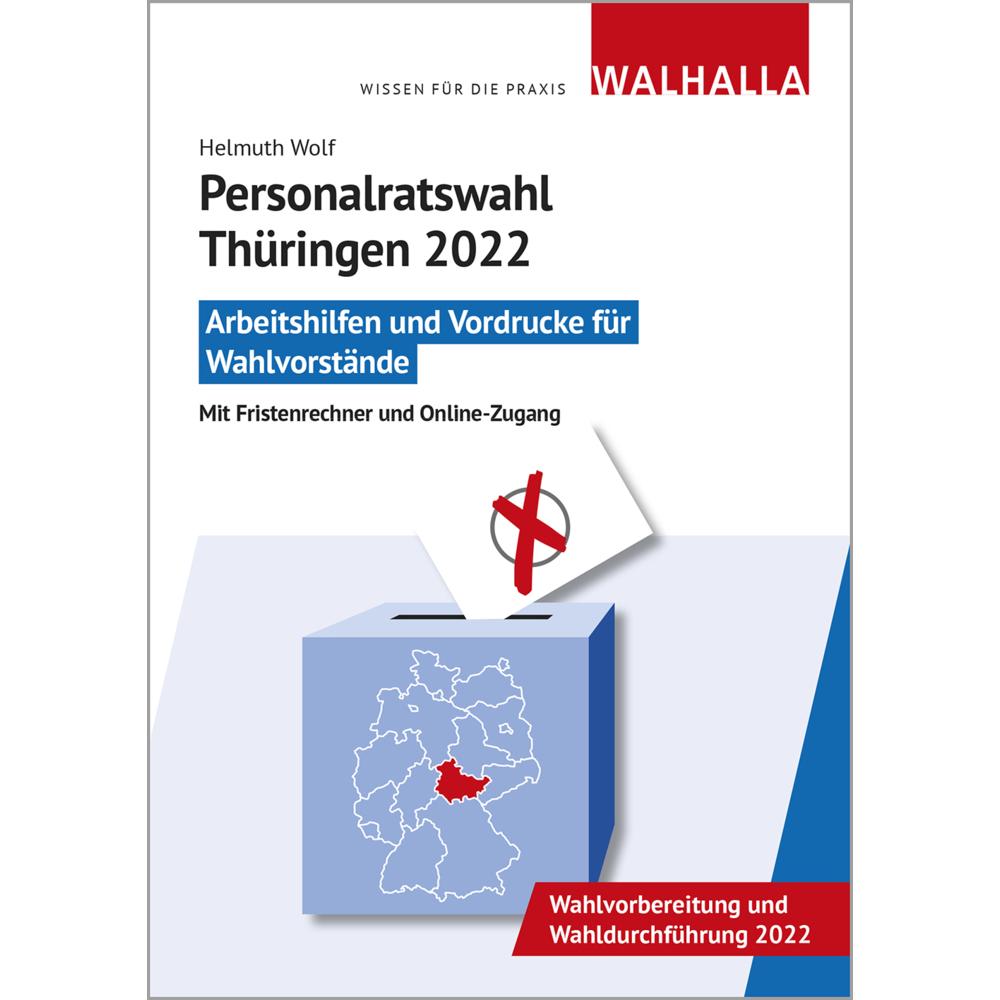 Wolf:CD-ROM Personalratswahl Thüringen, Fachbücher von Helmuth Wolf