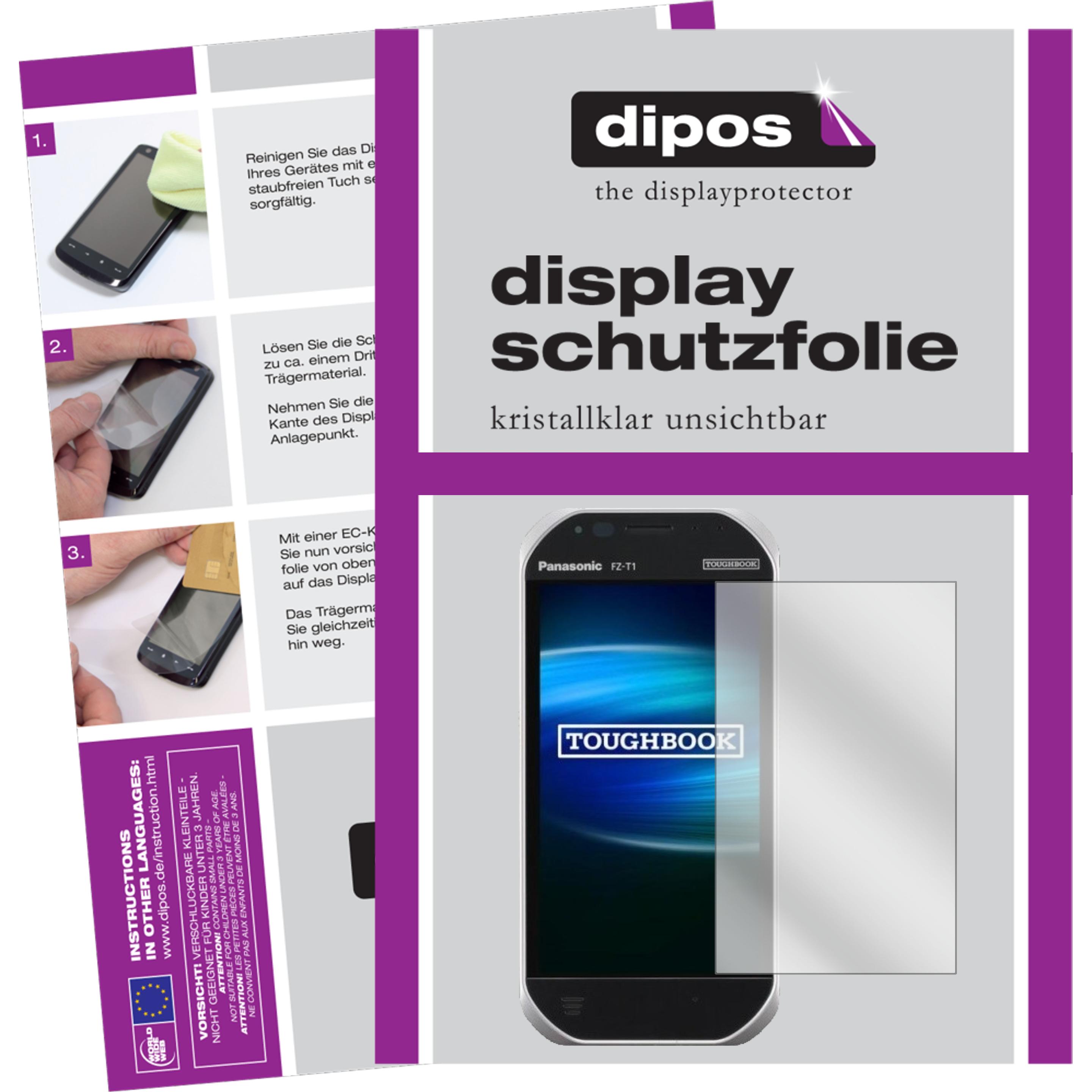 Dipos Displayschutzfolie Crystalclear, Barcode-Scanner Zubehör