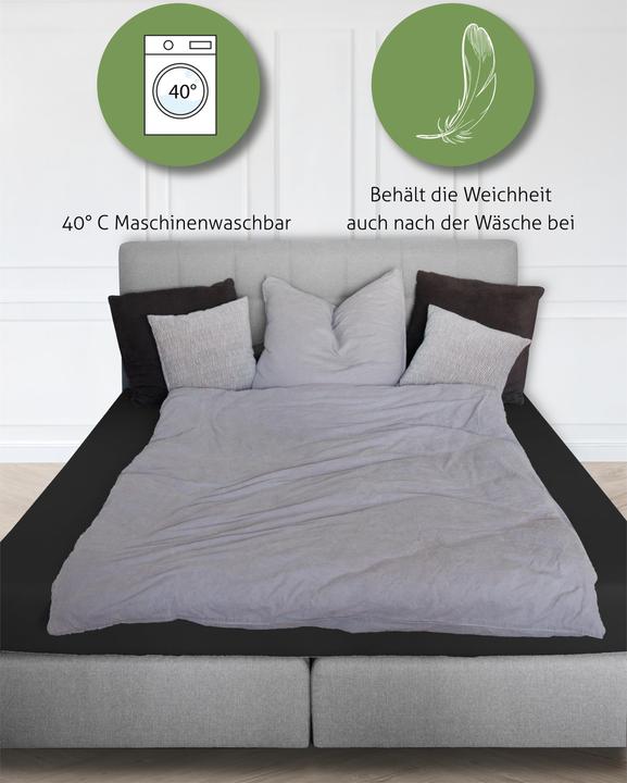 Immagine prodotto Aspero Lenzuolo matrimoniale in bambù Macao - 2284 (140-160 x 200 x 30 cm)