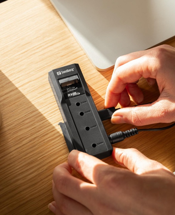 Productafbeelding Sandberg USB-3 Cloner+Dock M2+NVMe+SATA