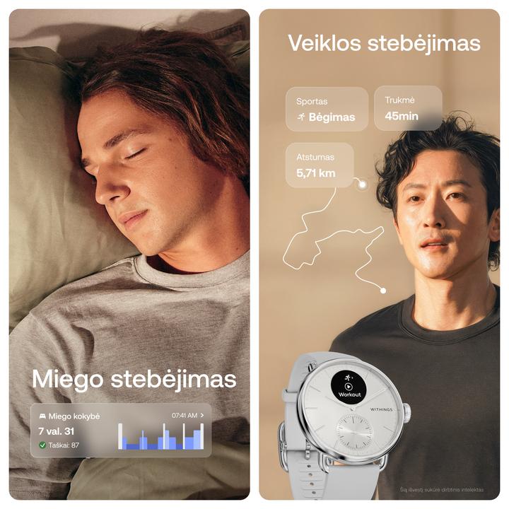 Produktbild Withings ScanWatch 2 (38 mm, nur WLAN)