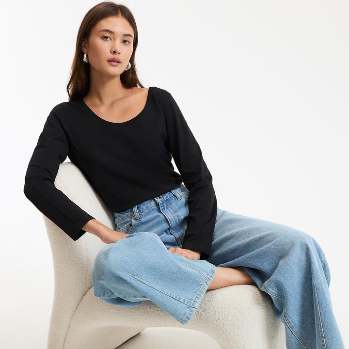 Actual product image La Redoute Collections Langarmshirt (XL)