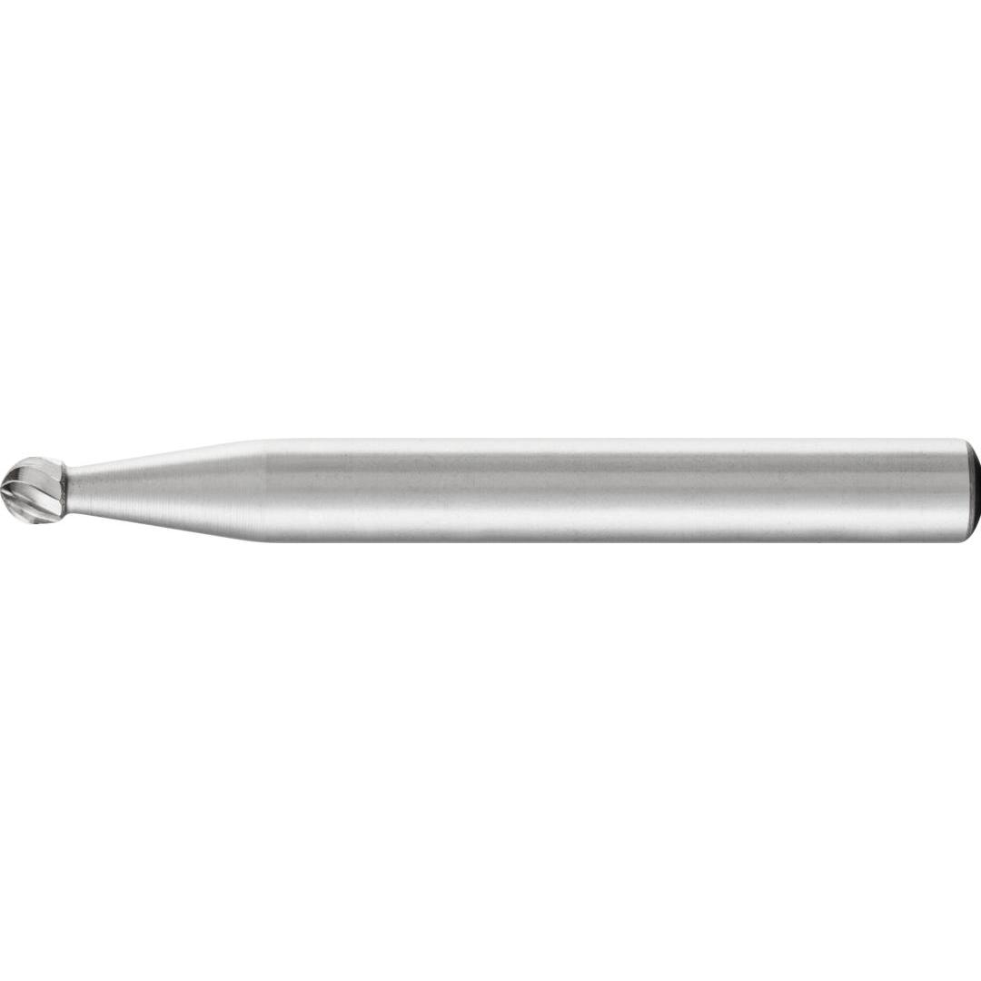 Pferd, Schleifmittel, Frässtift KUD Ø 4 mm Kopflänge 3 mm Schaft-Ø 6 mm HSS Verzahnung 3 (3)