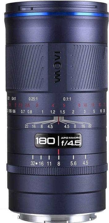 Actual product image Laowa 180mm f/4.5 1.5X Ultra Macro APO Lens (L-Mount, full size)