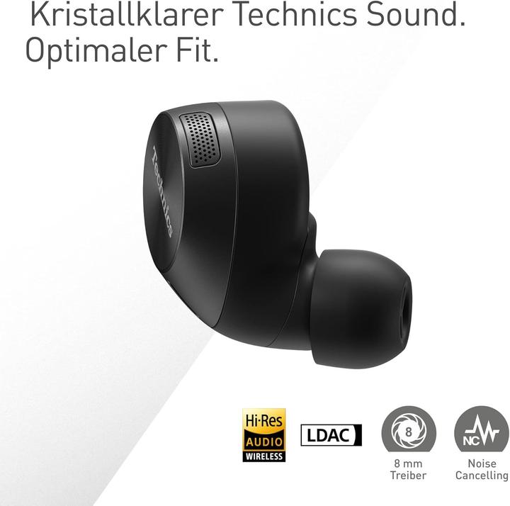 Actual product image Technics EAH-AZ60M2EK (ANC, 7 h, Wireless)