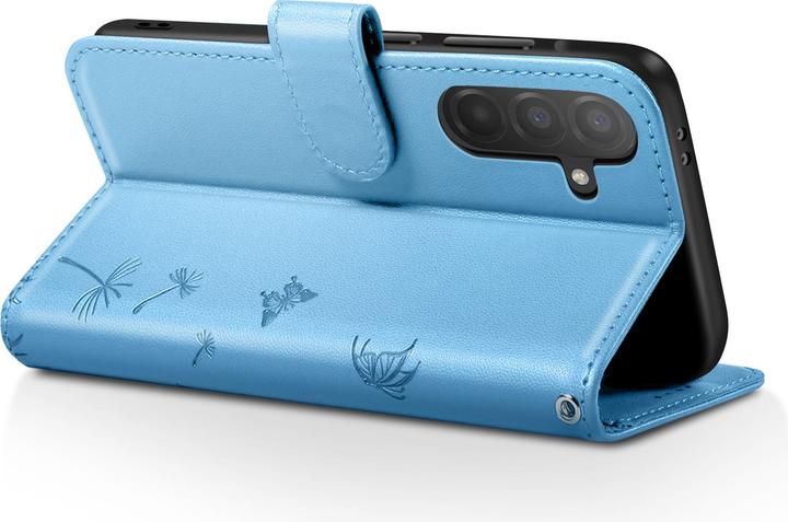 Produktbild Zanaé Etui Galaxy A56/A36 Premium Blumen/Schmetterling (Samsung Galaxy A36, Samsung Galaxy A56)