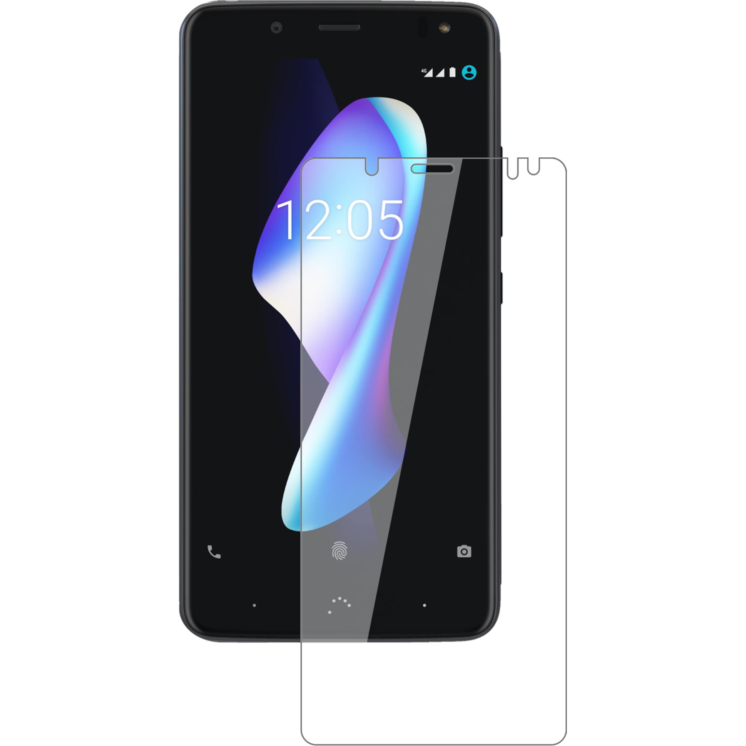 Thumbnail - Dipos Displayschutz Anti-Shock (2 Stück, BQ Aquaris V), Smartphone Schutzfolie, Transparent