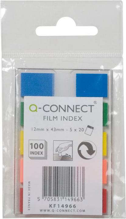 Produktbild Q-Connect Index schmal (43 x 12 mm)