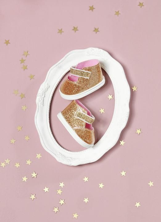 Actual product image Baby Annabell Shoes Gold 43cm