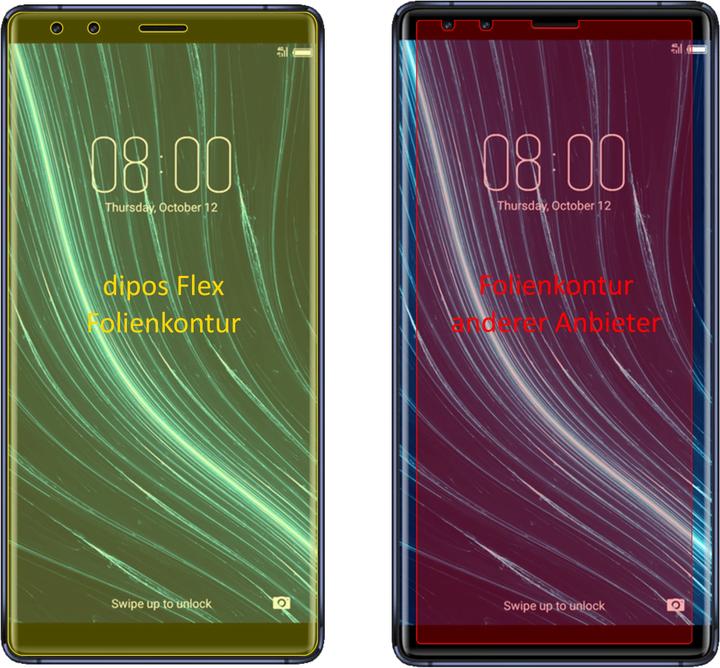 Produktbild Dipos Displayschutzfolie Full-Cover 3D (3 Stk., Archos Diamond Omega)