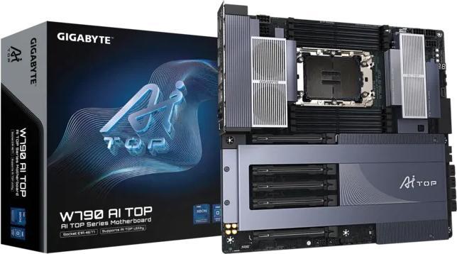 Produktbild Gigabyte 4677 W790 AI TOP-B2 E-ATX (LGA 4677, Intel W790, E-ATX)