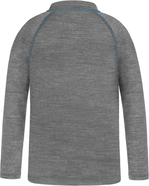 Actual product image Normani Kids merino long sleeve with 1/4 zip "Nyapari" - 9545 (98, 102, 104, 100 A)