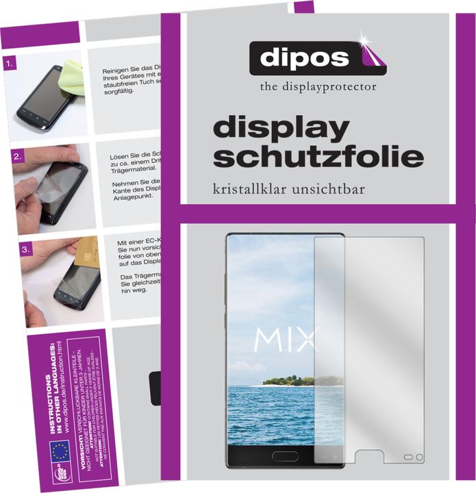 Actual product image Dipos Screen Protector Crystalclear (6 pcs., Ulefone Mix)