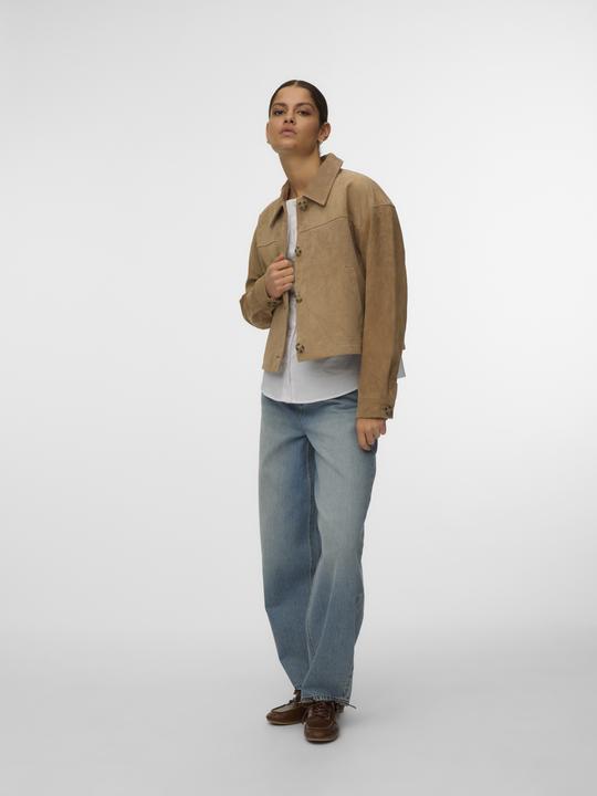 Actual product image Vero Moda VMROYCESTINE Suede Jacke Jacke (L)