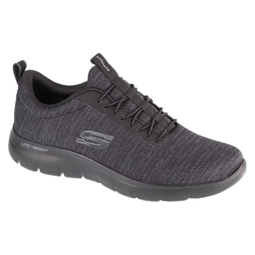 Skechers, Mannen, Sneakers, Toppen-Sorenz, Zwart, (45)