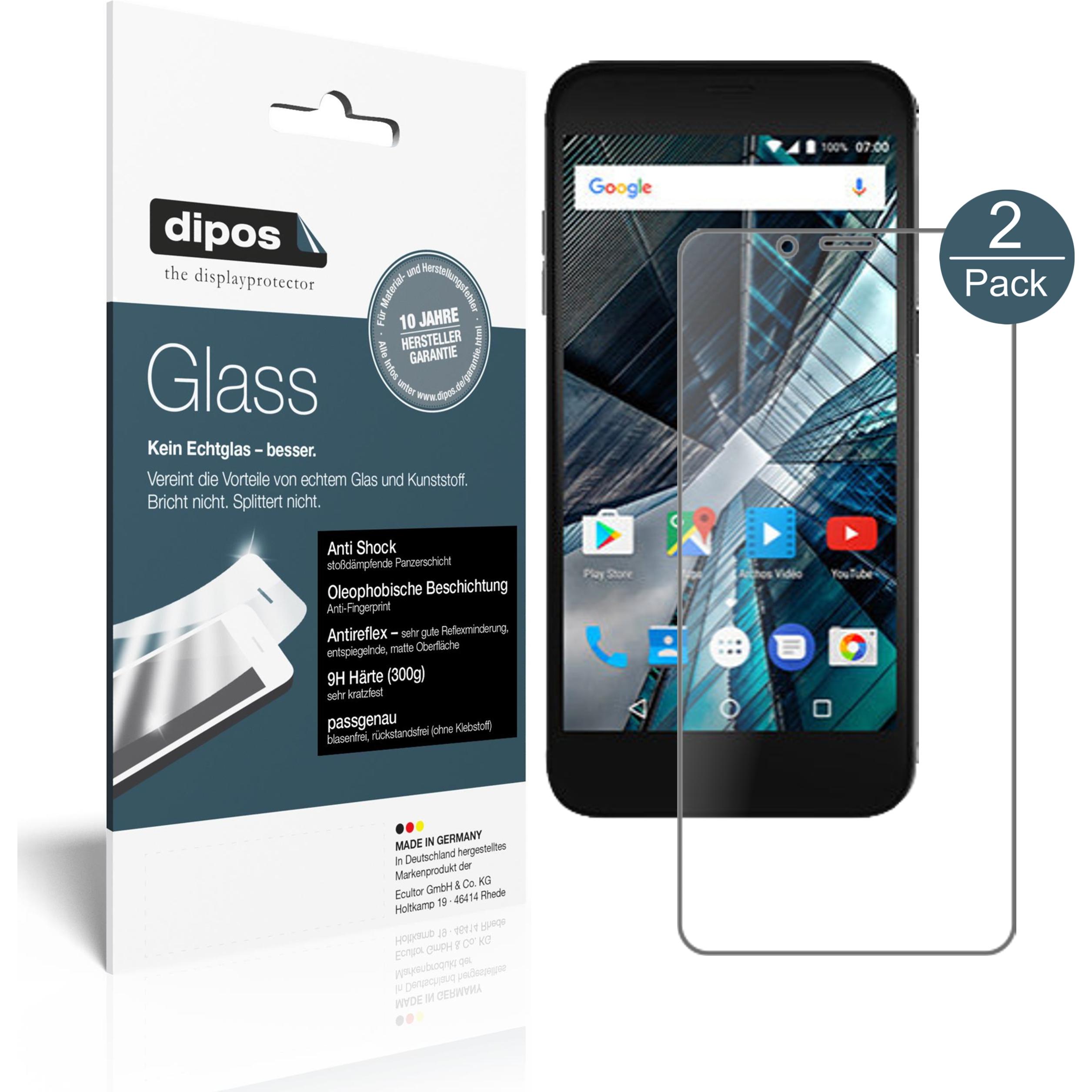 Dipos Displayschutz Anti-Shock (1 Stück, Archos Sense 50DC), Smartphone Schutzfolie, Transparent