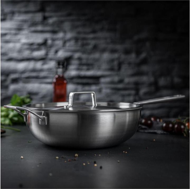 Produktbild Kuhn Rikon Wok (28 cm, Wok Pfanne, Aluminium, Edelstahl)