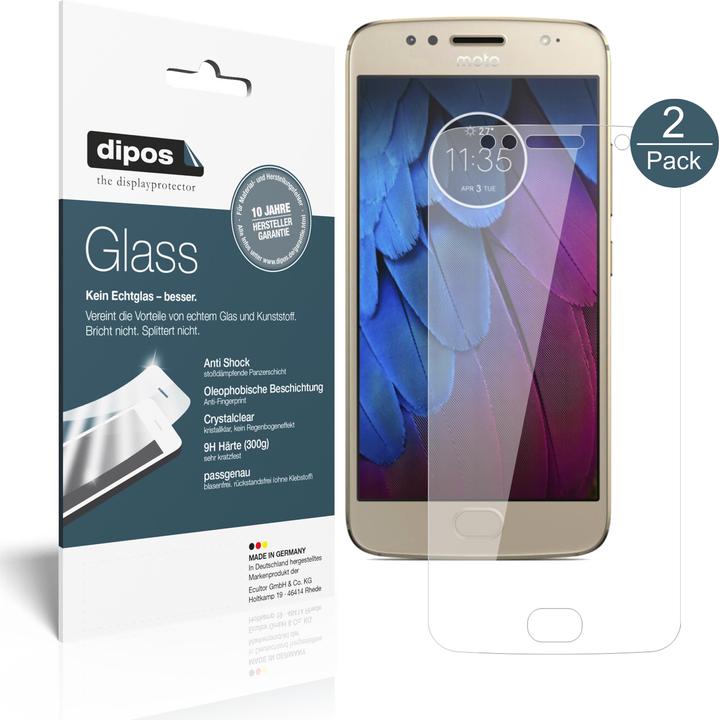 Produktbild Dipos Displayschutz Anti-Shock (1 Stk., Motorola Moto G5S Plus)