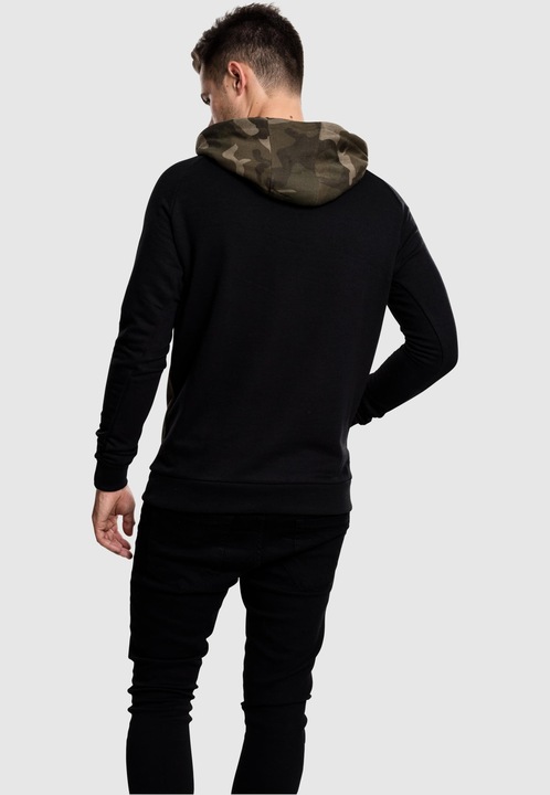 Immagine prodotto Urban Classics Felpa con cappuccio Camo Contrast Raglan (S)