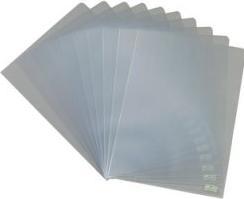 Actual product image Herlitz Transparent sleeve, DIN A4, PP, transparent, 0.09 mm (A4, 10 x)