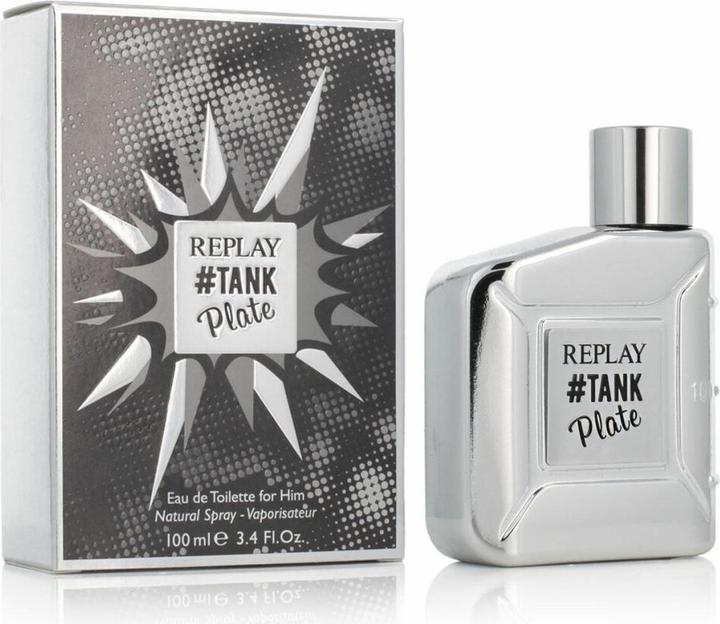 Actual product image Replay #Tank Plate (Eau de toilette, 100 ml)