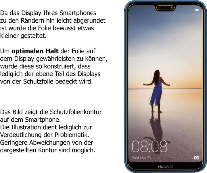 Actual product image Dipos Screen Protector Crystalclear (6 pcs., Huawei P20 Lite)