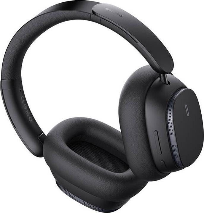 Produktbild Baseus Bowie H1 Wireless Headphones Bluetooth 5.2 (black) (ANC, 80 h, Kabellos)