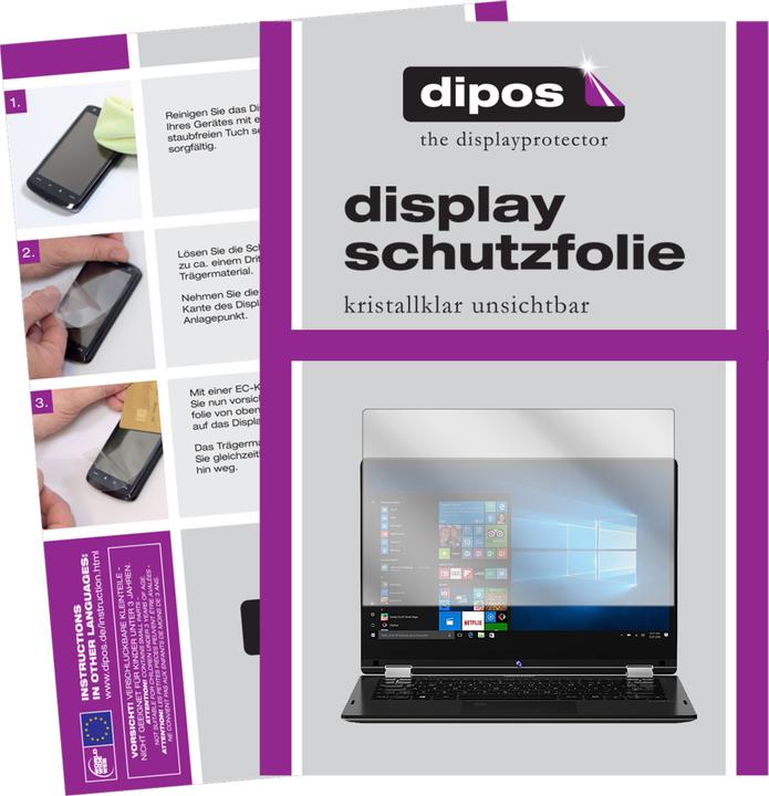Produktbild Dipos Displayschutzfolie Crystalclear (2 Stück, Akoya E3215)