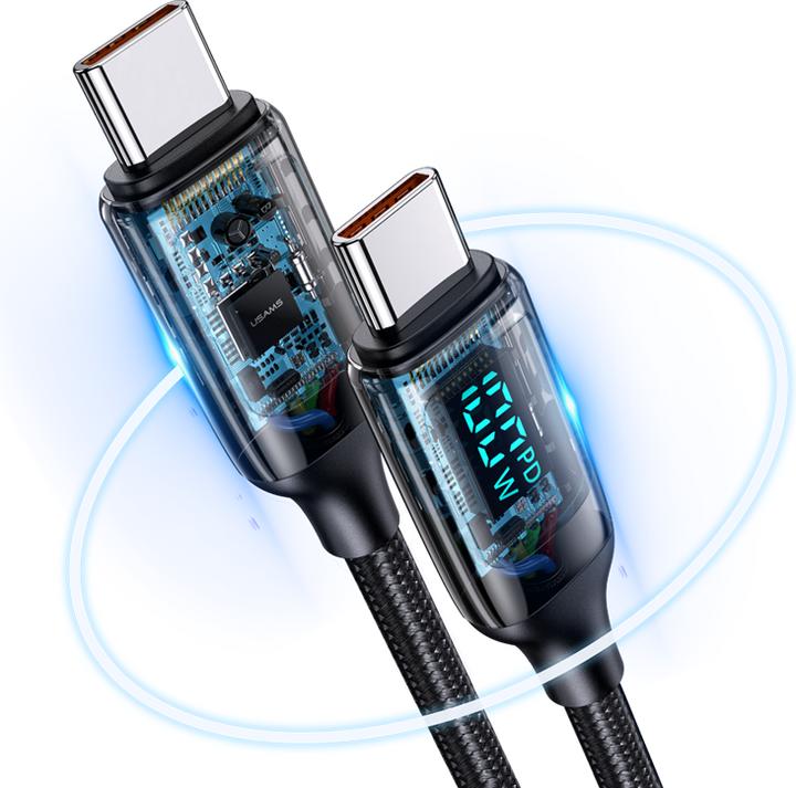 Actual product image Usams USB C – USB C (3 m)