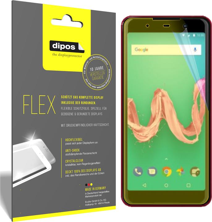 caseroxx Caso di copertura per ZTE Blade V9 in marrone fatto di vera