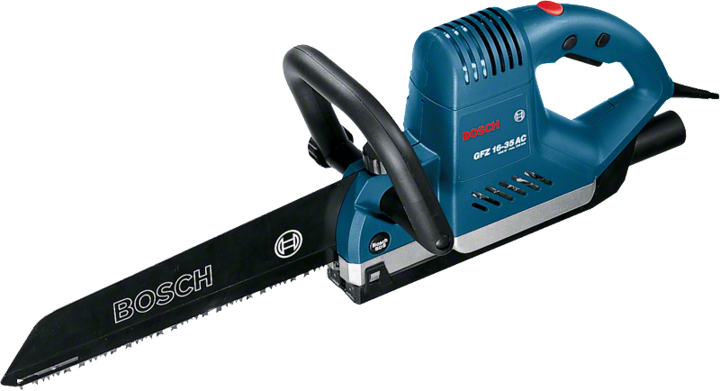 Produktbild Bosch Professional Elektrofuchsschwanz GFZ 16-35 AC, 2x Sägebl. f. Porenbet., 2x f. Holz + Kunstst.