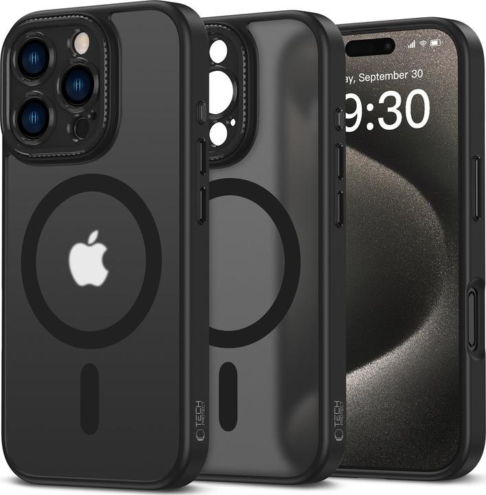 Produktbild Tech-Protect MagCam MagSafe iPhone 16 Pro Case - Semi-Transparent (Apple iPhone 16 Pro)