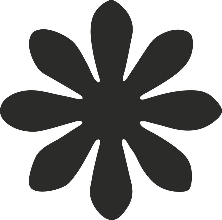 Produktbild Heyda Motivstanzer für Karton bis 220g/qm Blume 15x15mm