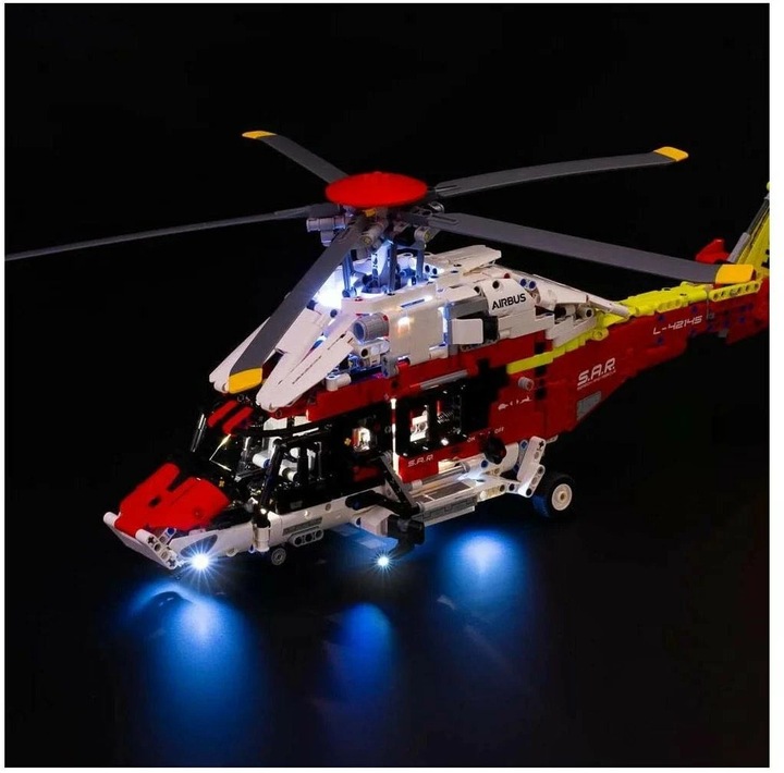 Image du produit Light my bricks Kit de lumière pour LEGO 42145 L’hélicoptère de secours Airbus H175