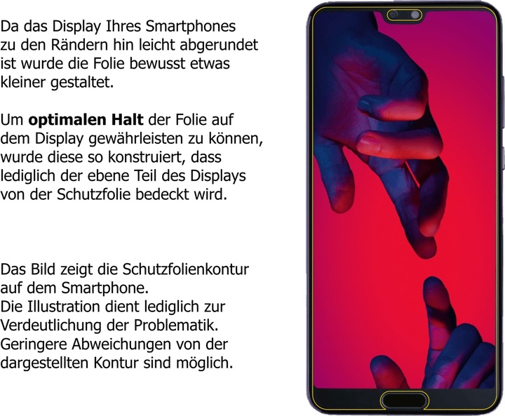 Produktbild Dipos Displayschutzfolie Crystalclear (6 Stück, Huawei P20 Pro)