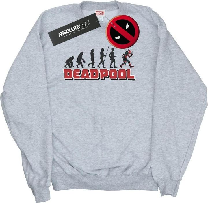 Actual product image Mens Deadpool Evolution Sweatshirt (L)