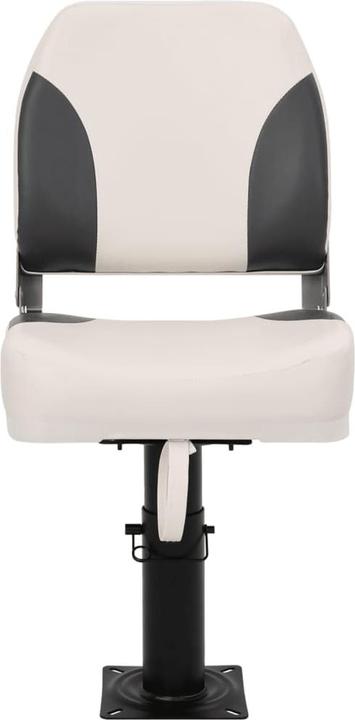 Produktbild vidaXL Bootssitz mit Podest Bootsstuhl Steuerstuhl Steuersitz 360° Drehbar 2Stk.