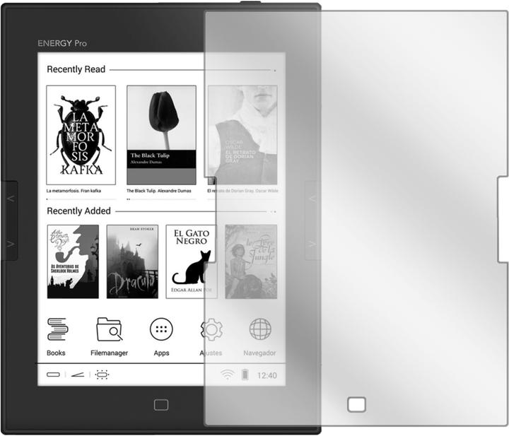 Produktbild Dipos Displayschutzfolie Crystalclear (2 Stück, eReader Pro HD)