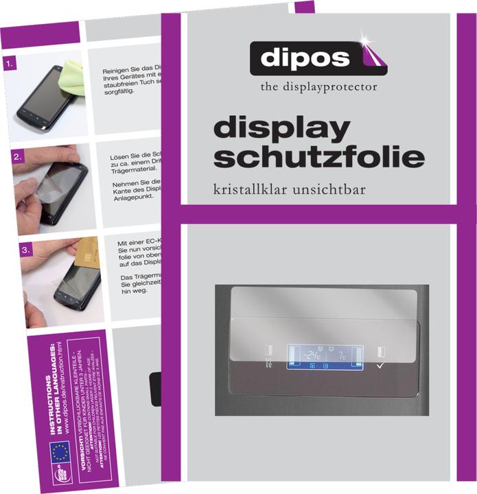Actual product image Dipos Screen Protector Crystalclear (2 Piece, NRS85728BK)