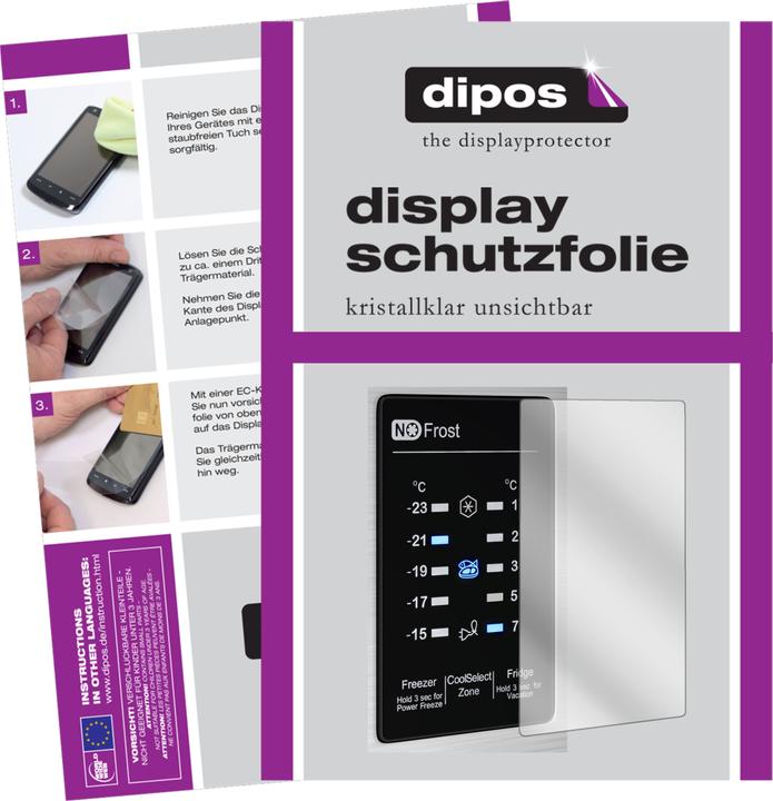 Produktbild Dipos Displayschutzfolie Crystalclear (2 Stück, RB29FERNCSAEF)