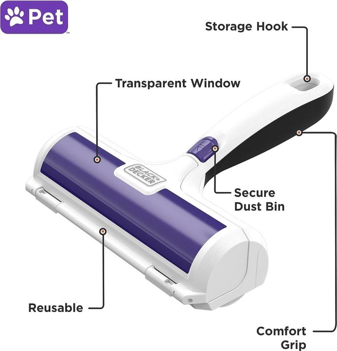 Actual product image Black & Decker Pet hair remover