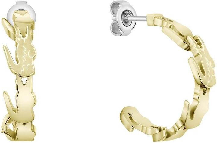 Immagine prodotto Lacoste Orecchini in Oro Giallo Coccodrillo (Giallo oro)