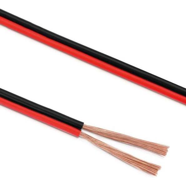 Purelink cavo per altoparlanti sonero 2x4.0mm², CCA 100m, rosso/nero (100 m, 4 mm².), Cavo per altoparlanti, Nero, Rosso