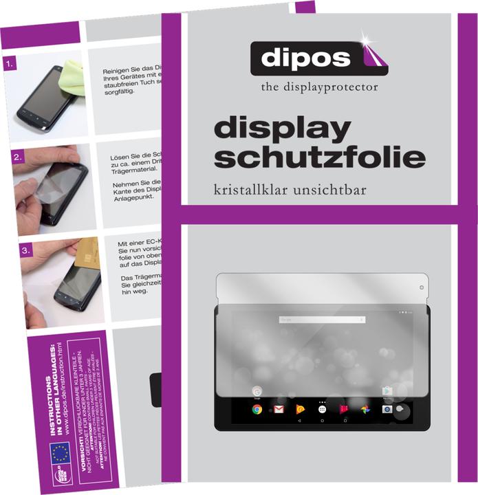 Produktbild Dipos Displayschutzfolie Crystalclear (2 Stück, PrimeTab P10)