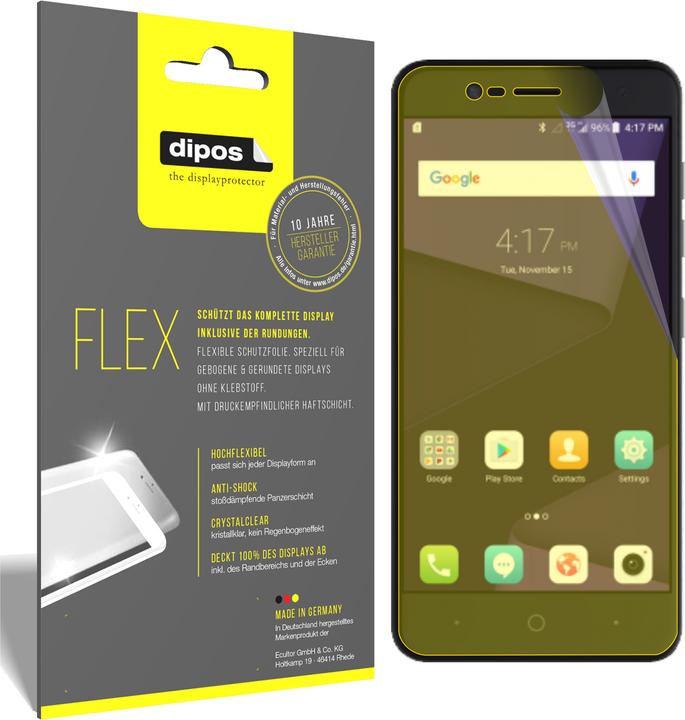 Actual product image Dipos Screen Protector Full-Cover 3D (3 pcs., ZTE Blade V8 Mini)